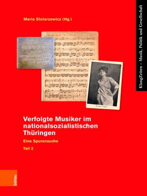cover image of Verfolgte Musiker im nationalsozialistischen Thüringen